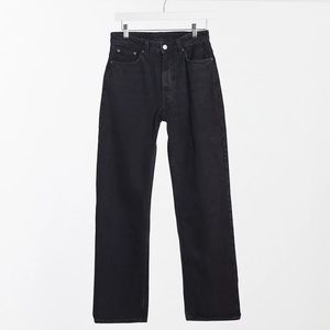 Weekday Voyage Jeans W27 L28 in Black
